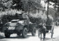 Armoured car in Albury, 1940
